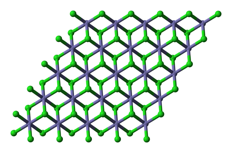 La carte Chlorure de fer(II)