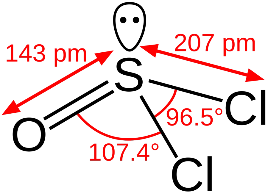 La carte Chlorure de thionyle