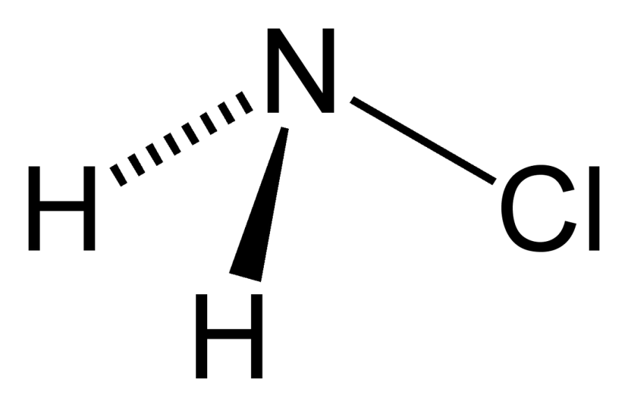 La carte Monochloramine