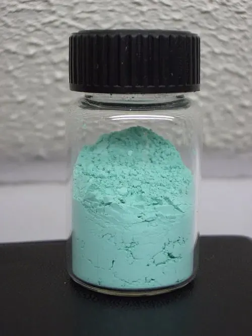 La carte Carbonate de cuivre(II)