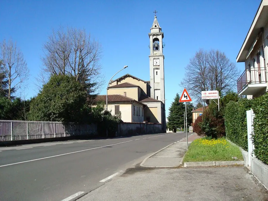 La carte Oggiona con Santo Stefano