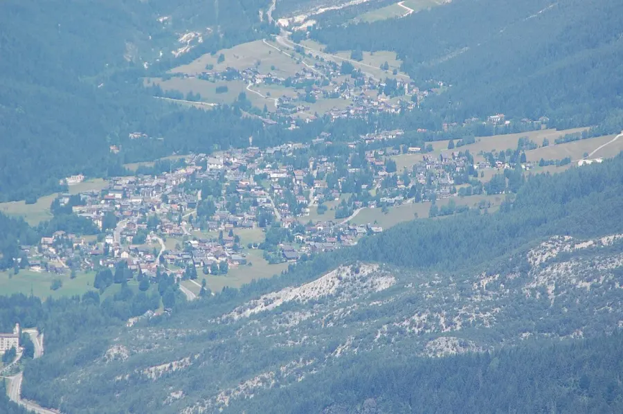 La carte San Vito di Cadore