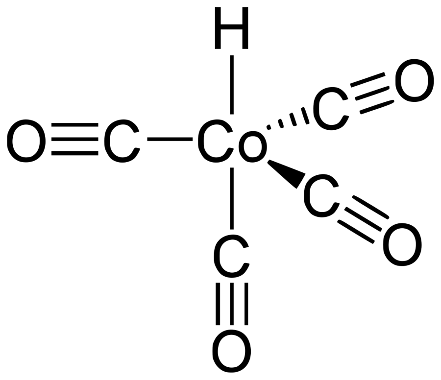 The Cobalt tetracarbonyl hydride card
