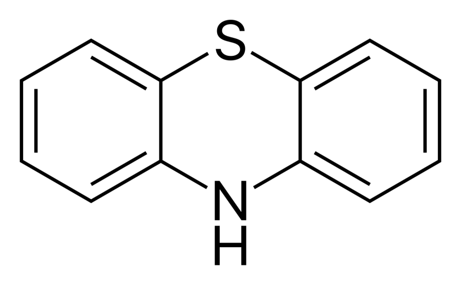 La carte Phénothiazine