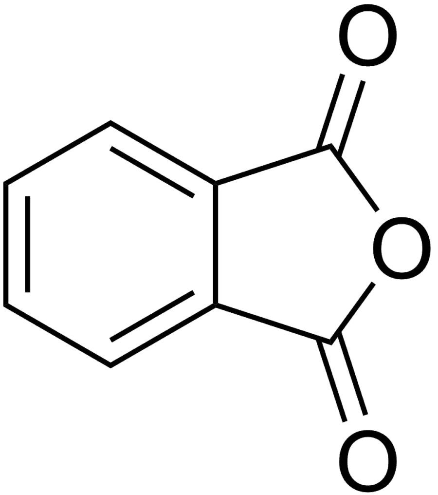 La carte Anhydride phtalique
