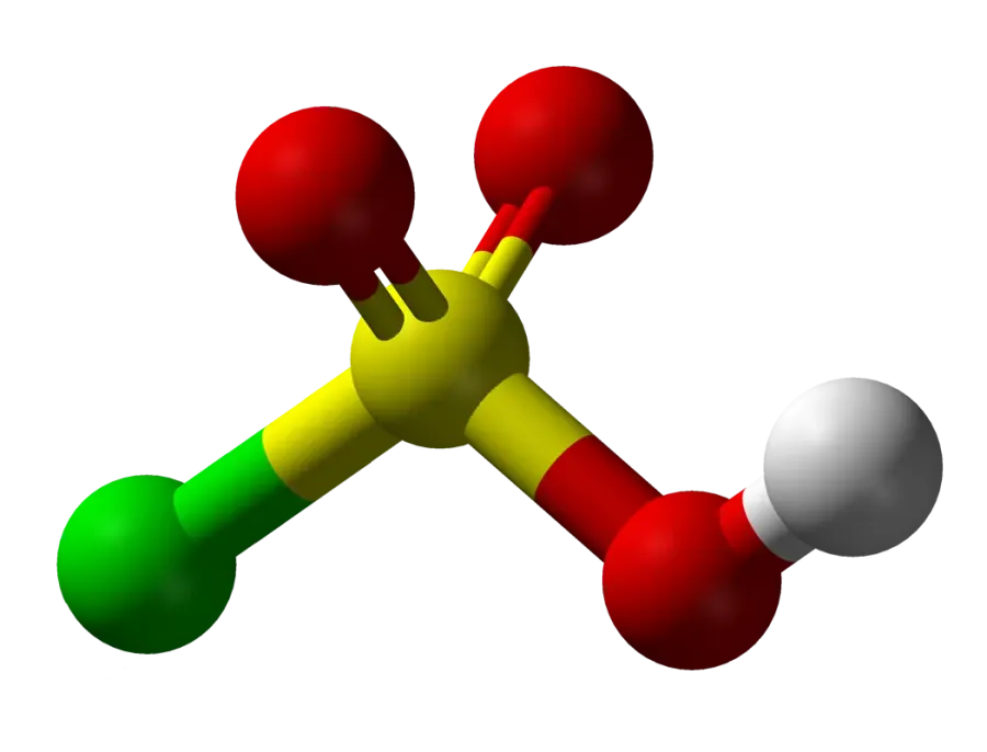 The Chlorosulfuric acid card