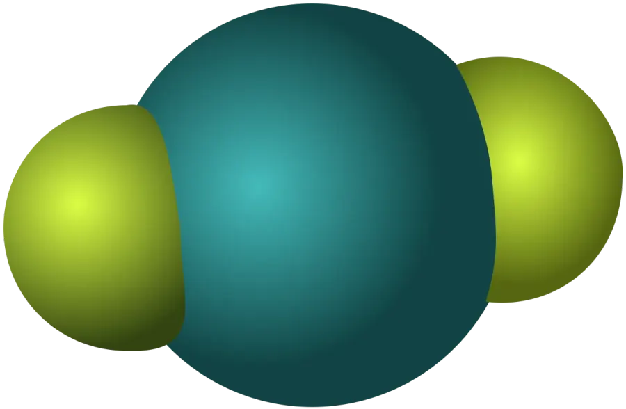 La carte Difluorure de xénon