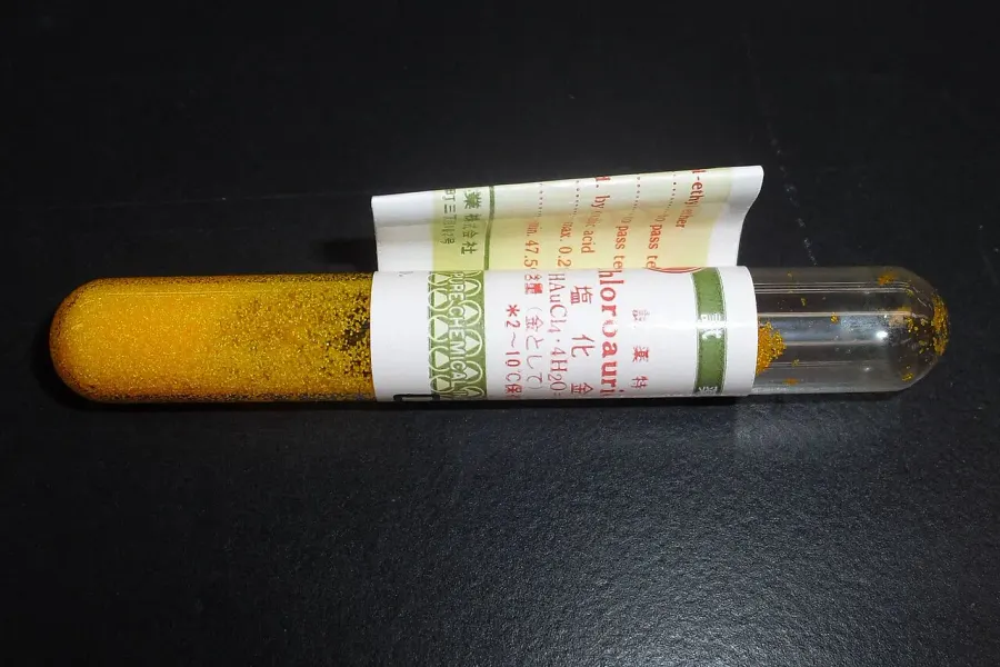 The Chloroauric acid card