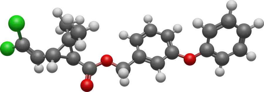 La carte Perméthrine