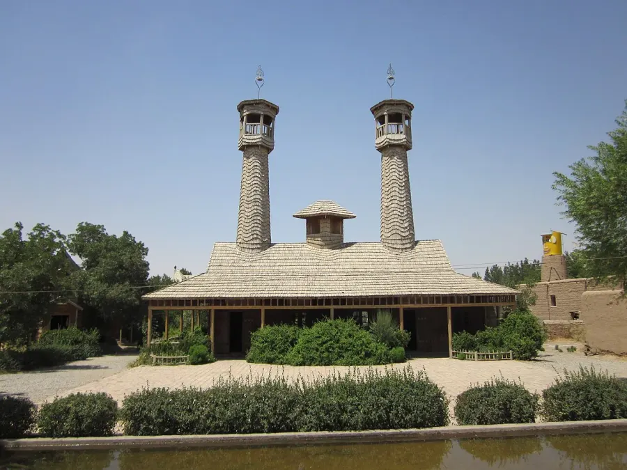 The Wooden Mosque card