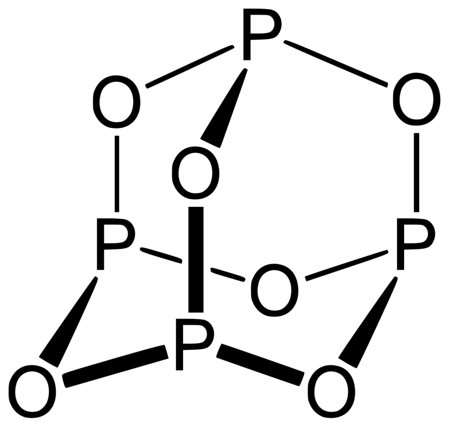 La carte Trioxyde de phosphore