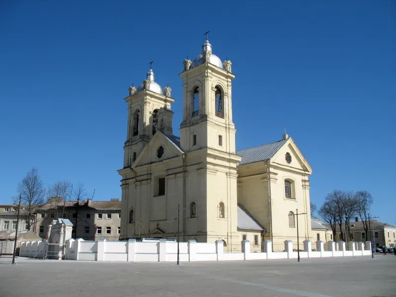 La carte Église de la Sainte-Croix de Kaunas