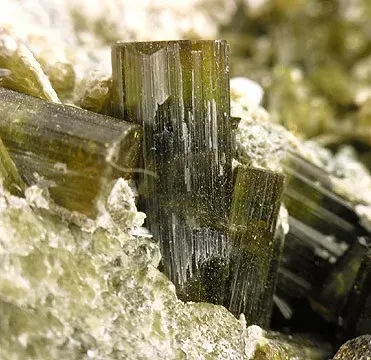 The Vesuvianite card