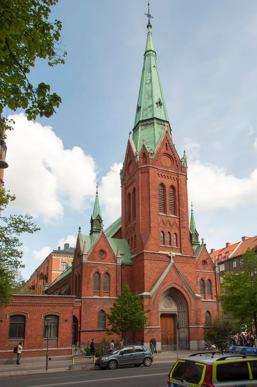 La carte Cathédrale orthodoxe Saint-George de Stockholm