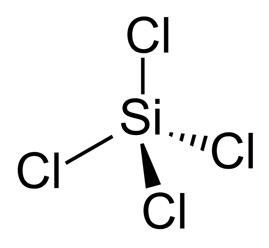 La carte Tétrachlorure de silicium