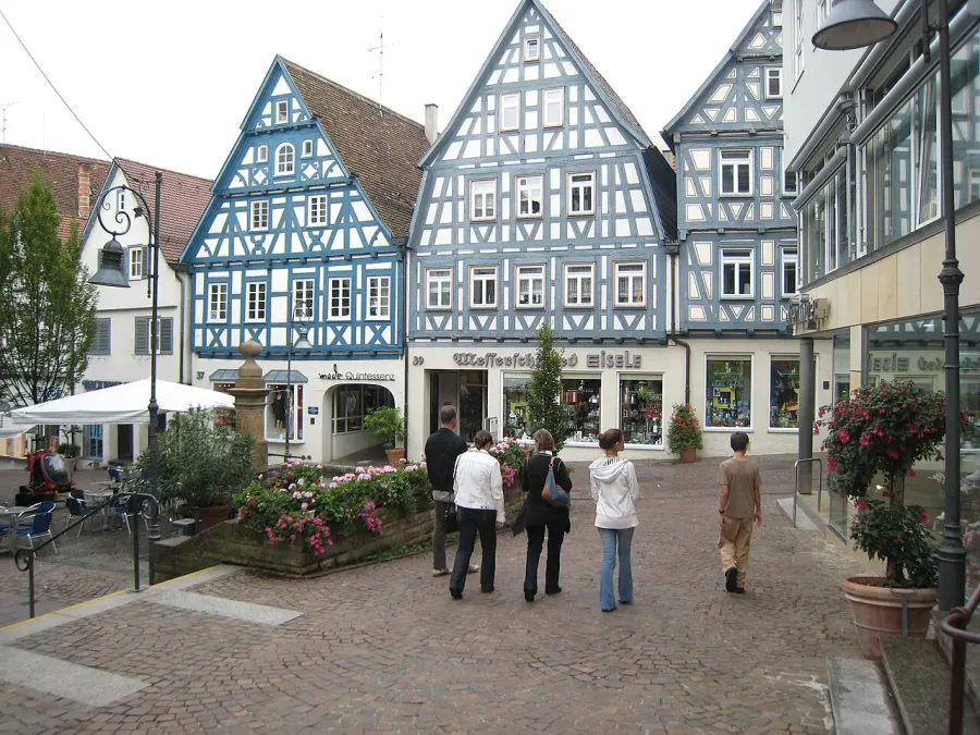 La carte Waiblingen