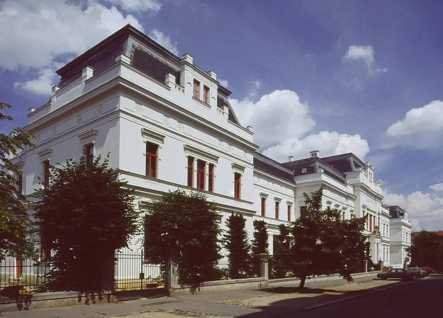 La carte Académie des beaux-arts de Prague