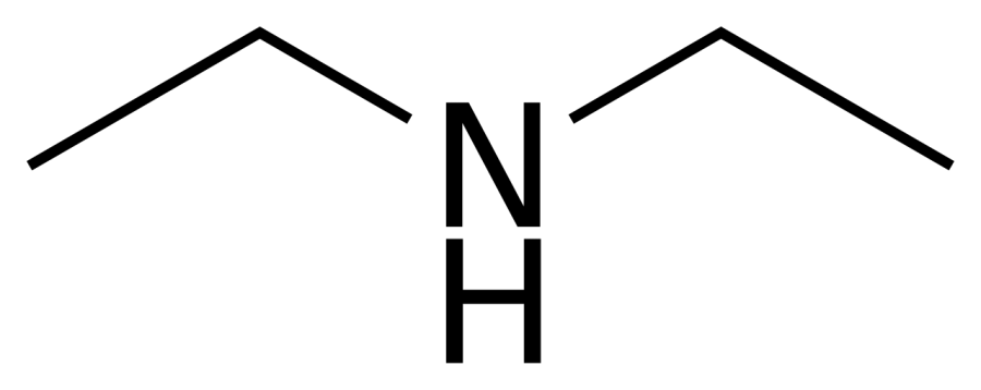 La carte Diéthylamine