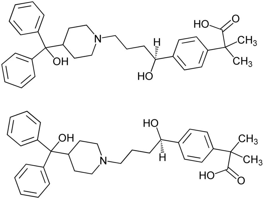 The Fexofenadine card