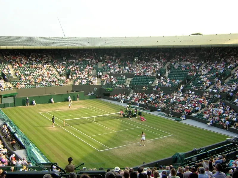 La carte Tournoi de Wimbledon