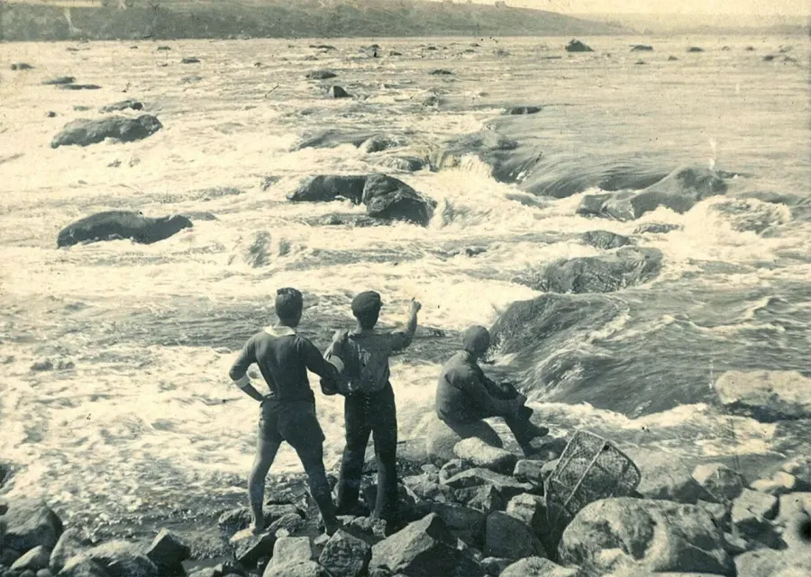 The Dnieper rapids card