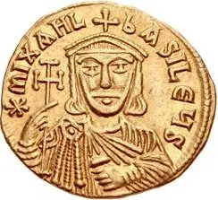 La carte Michel II l'Amorien