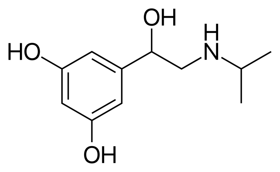 The Orciprenaline card