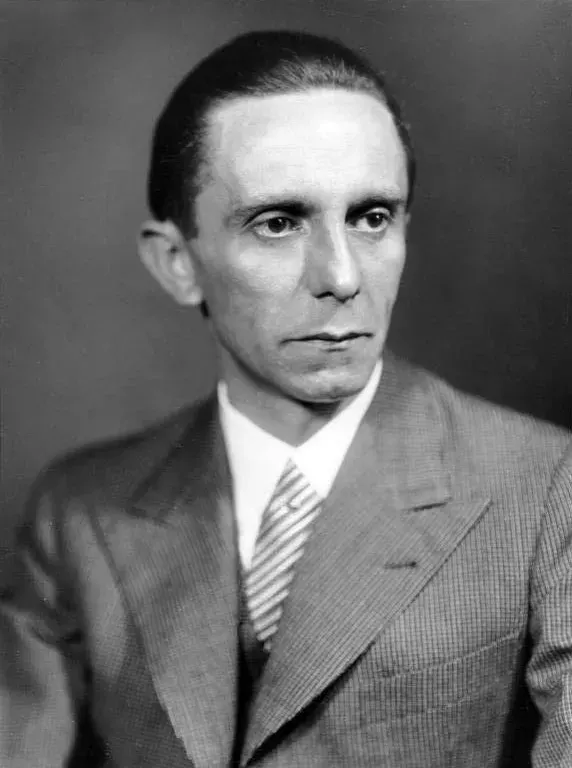 La carte Joseph Goebbels