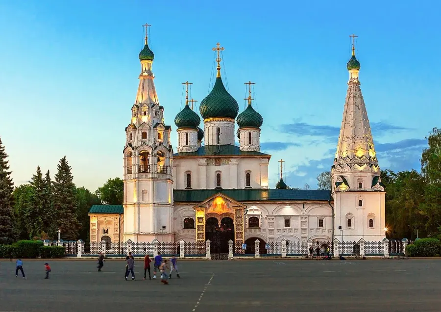 La carte Église du Prophète-Élie de Iaroslavl