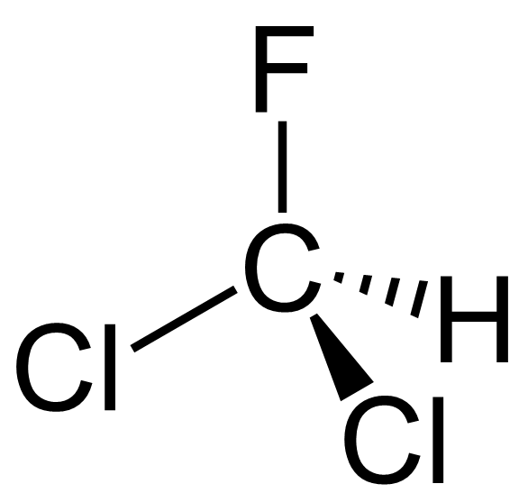 The Dichlorofluoromethane card