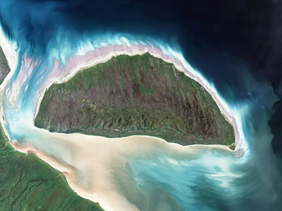 La carte Île Akimiski