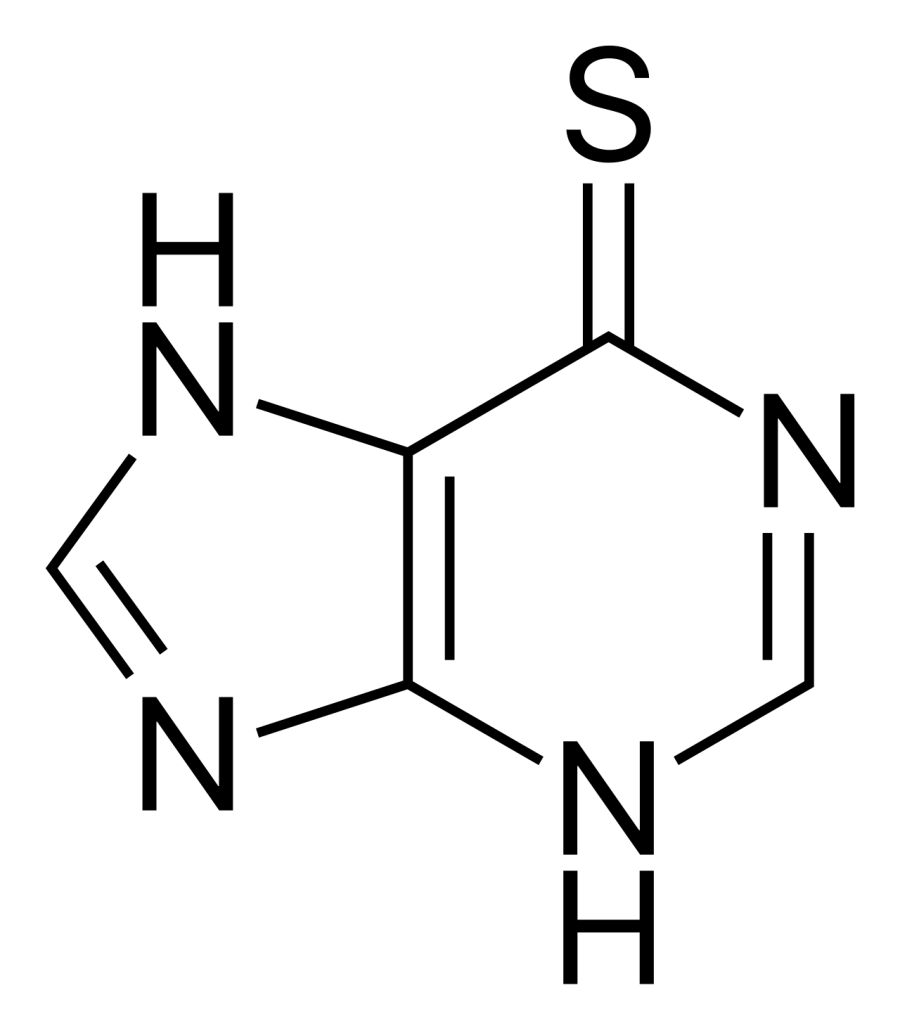 La carte Mercaptopurine