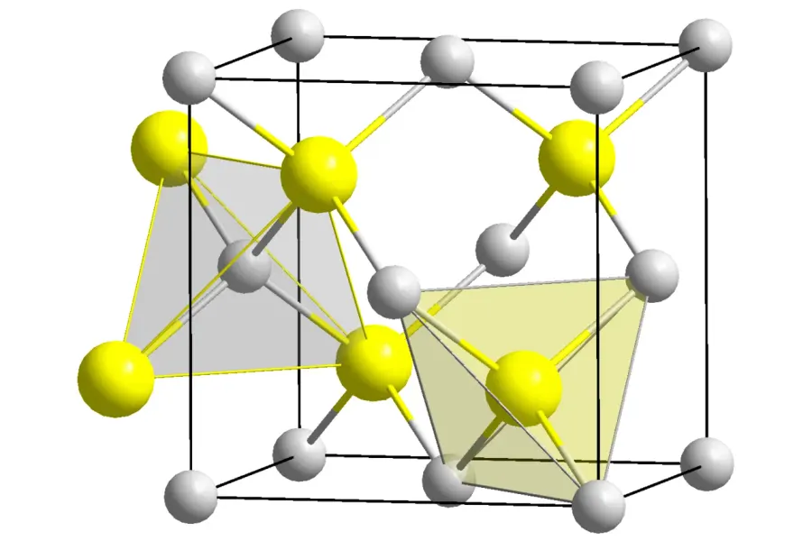 La carte Antimoniure de gallium
