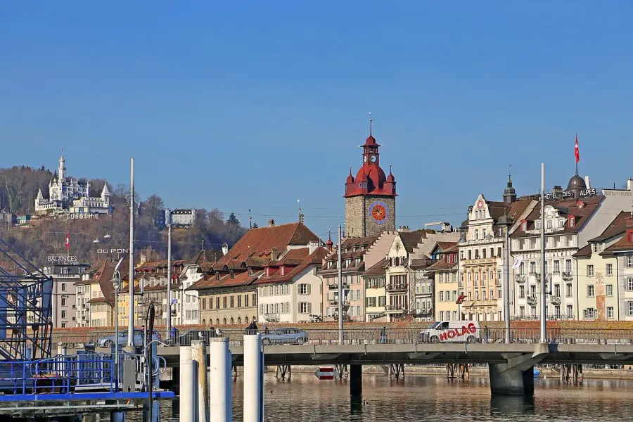 La carte Lucerne