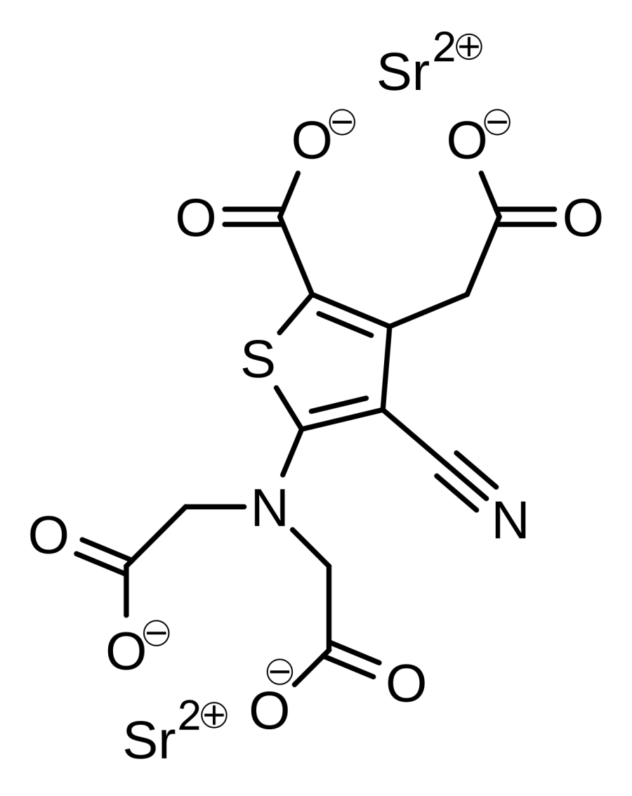 The Strontium ranelate card
