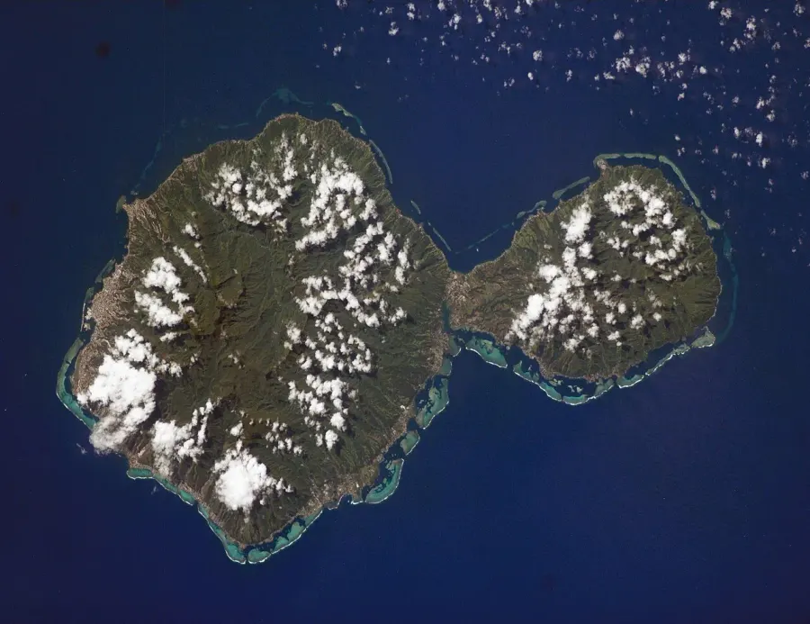 La carte Tahiti