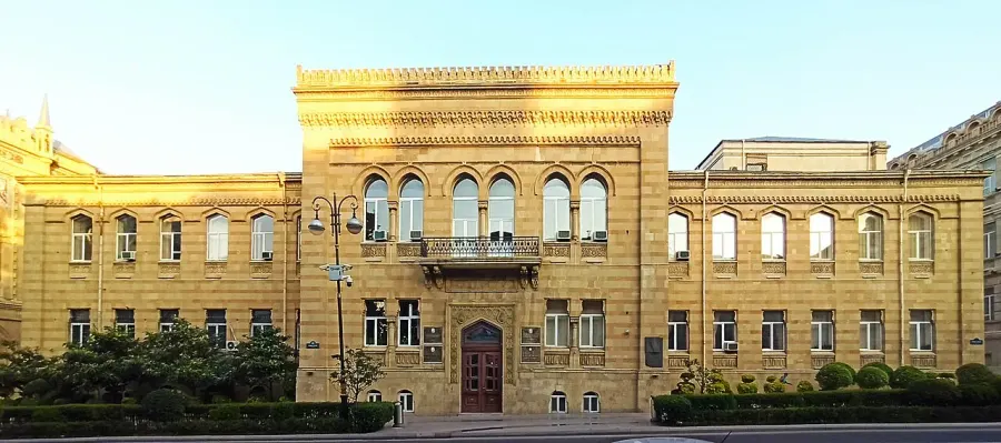 The Institute of Manuscripts of Azerbaijan card