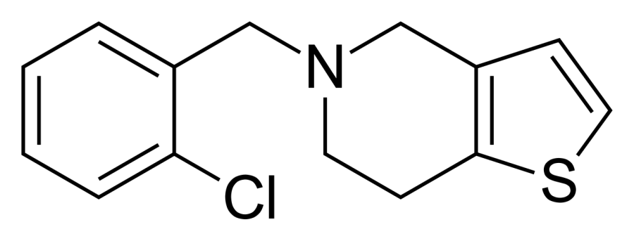 La carte Ticlopidine