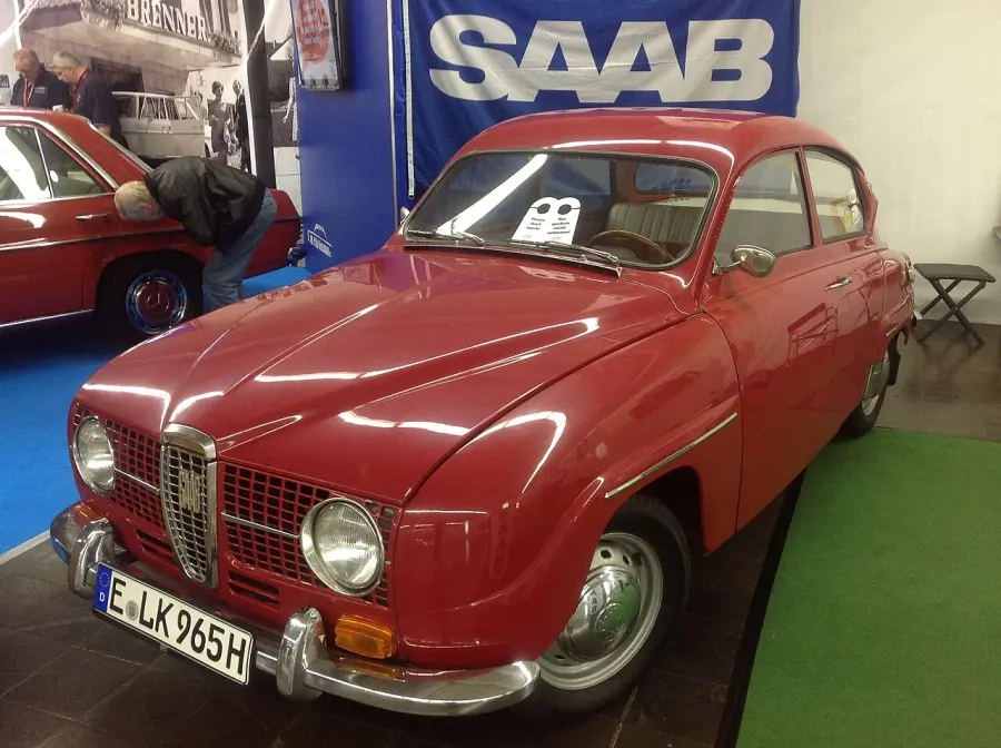 The Saab 96 card