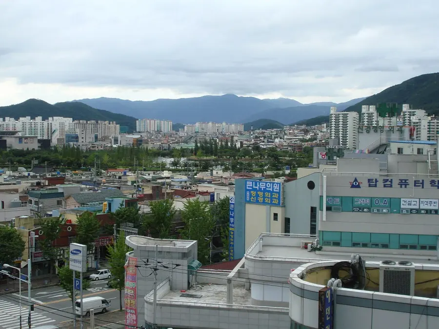 La carte Gimhae