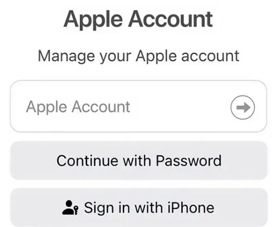 La carte Compte Apple