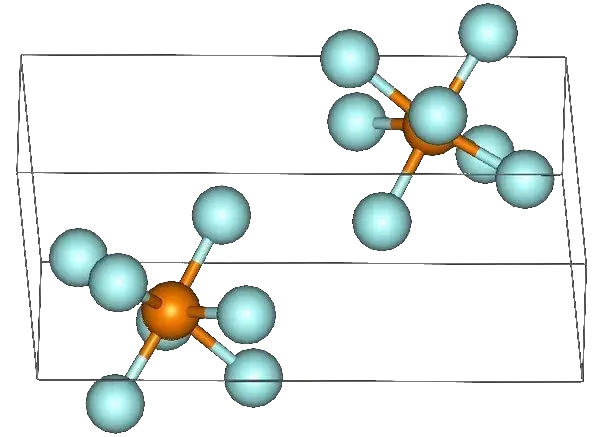 La carte Heptafluorure de rhénium