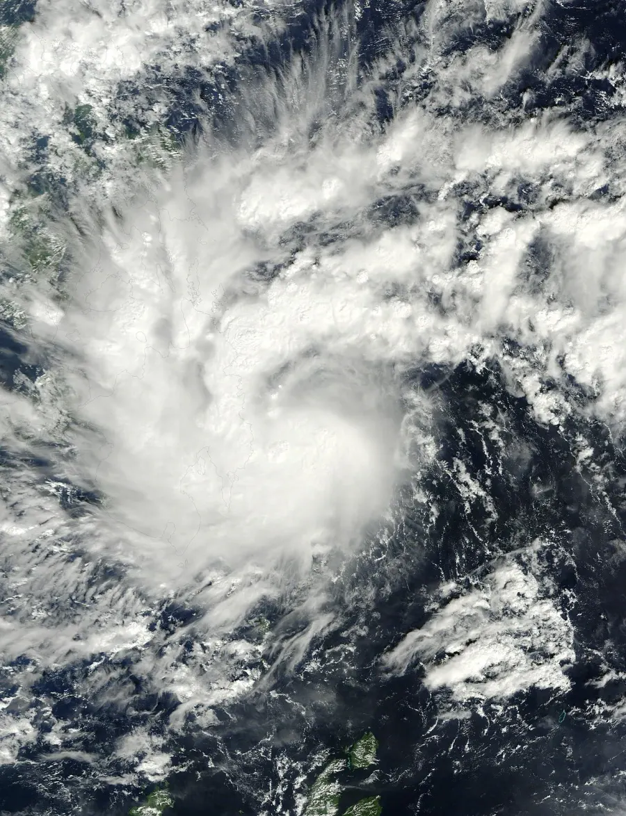 La carte Tempête tropicale Washi