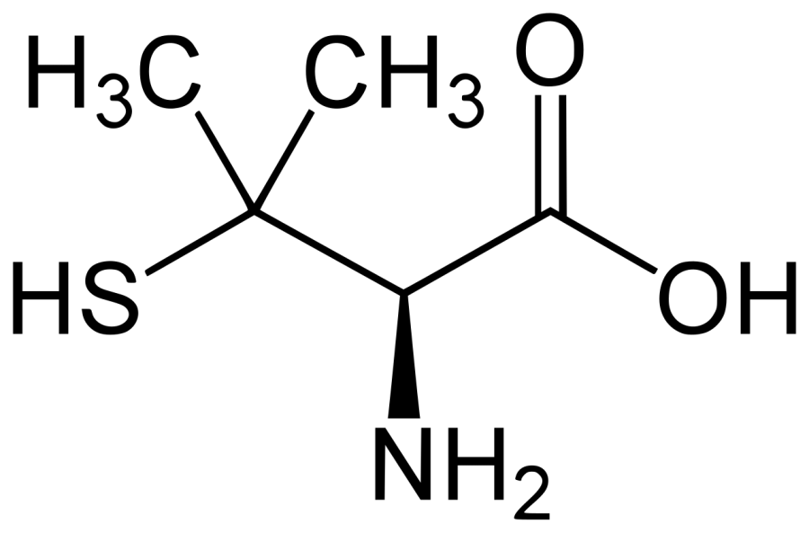 La carte Pénicillamine