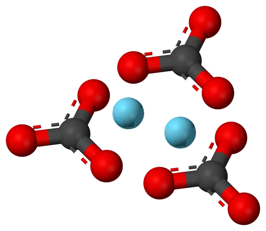 La carte Carbonate de lanthane