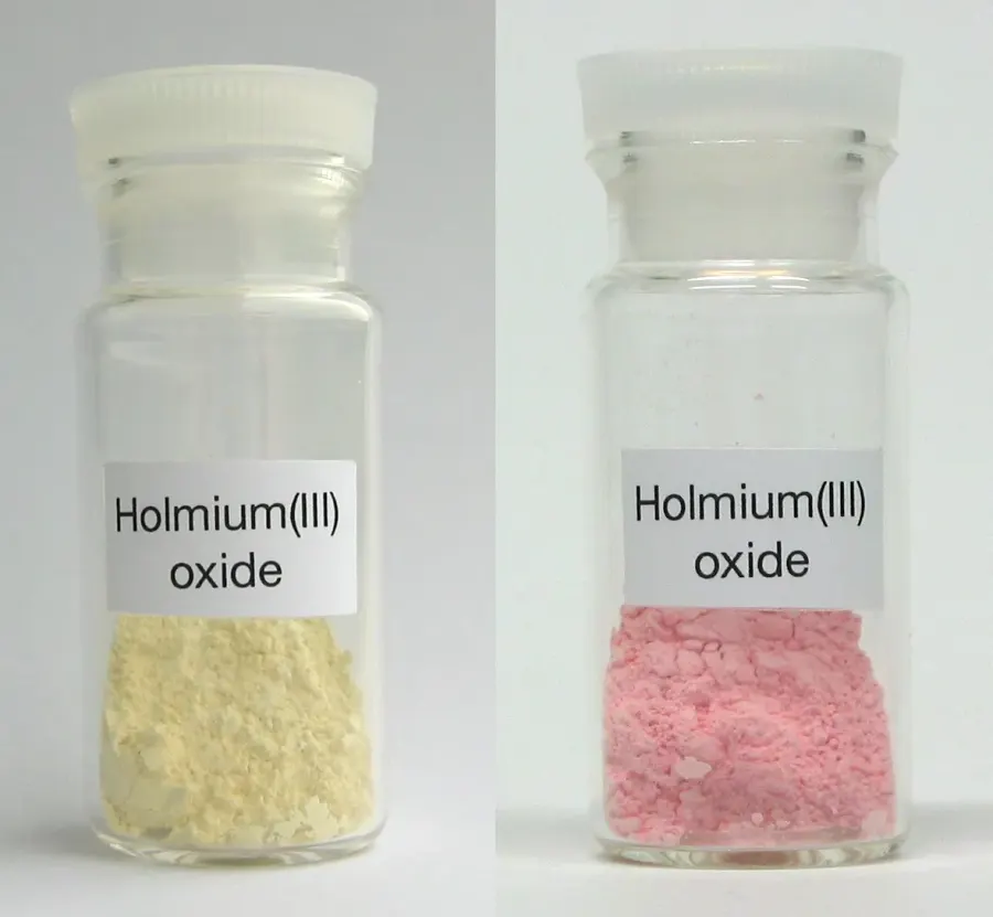 The Holmium(III) oxide card