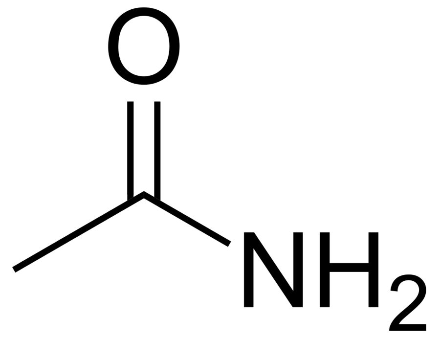 La carte Acétamide