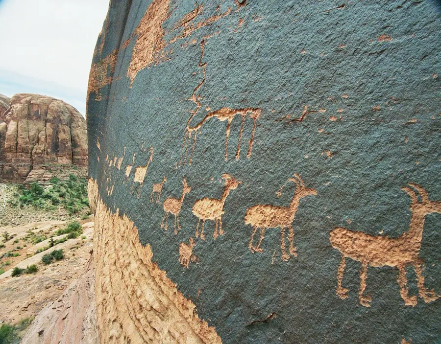 The Petroglyph card