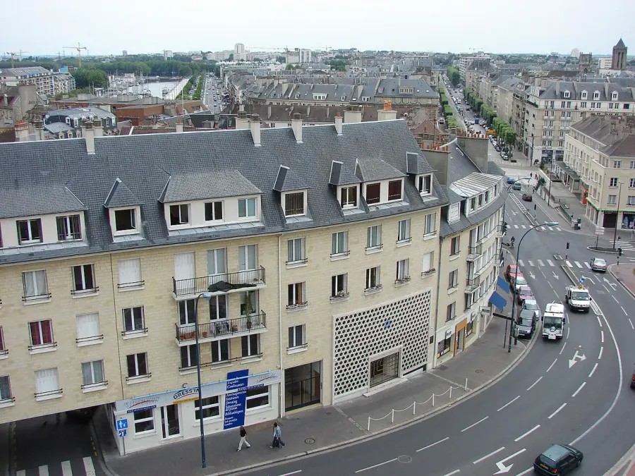 La carte Synagogue de Caen