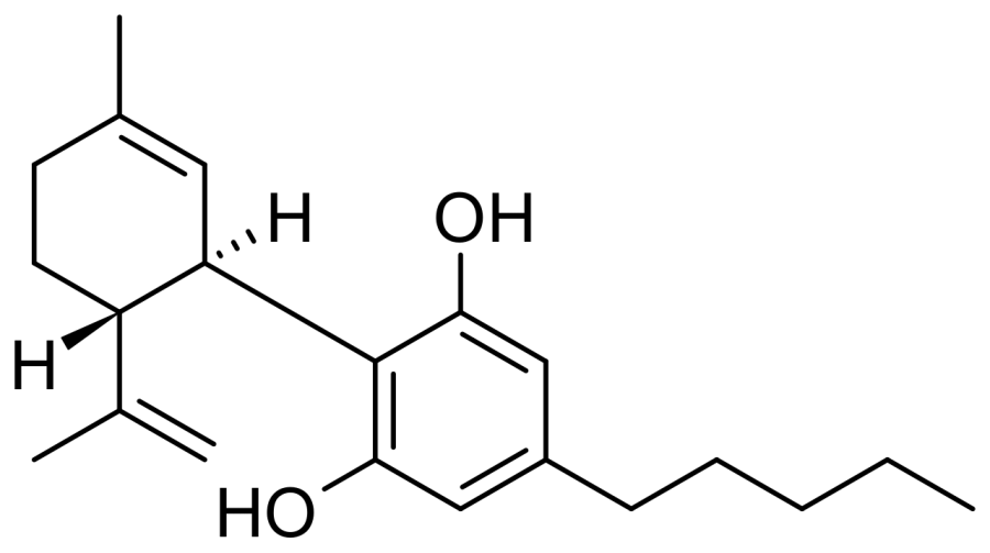 La carte Cannabidiol